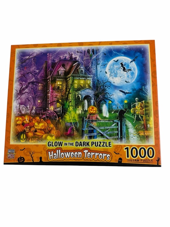 Master Pieces Other - 1000 pc MasterPieces Glow in the Dark Halloween Terrors Jigsaw Puzzle